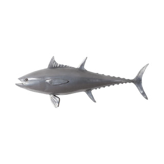 Phillips CollectionBluefin Tuna Fish Wall Sculpture, Resin, Polished Aluminum FinishPH64548Aloha Habitat