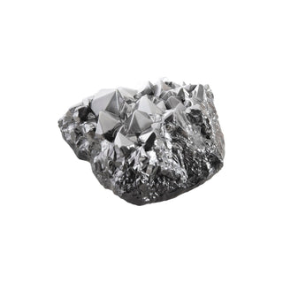 Phillips CollectionCast Crystal Tabletop Accent, Liquid Silver, LargePH103569Aloha Habitat