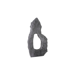 Phillips CollectionColossal Cast Stone Sculpture, Single Hole, Charcoal StonePH104348Aloha Habitat