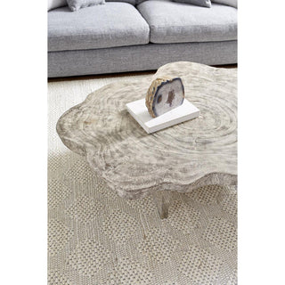 Phillips CollectionFloating Coffee Table on Acrylic Legs, Gray Stone, Size VariesTH97528Aloha Habitat