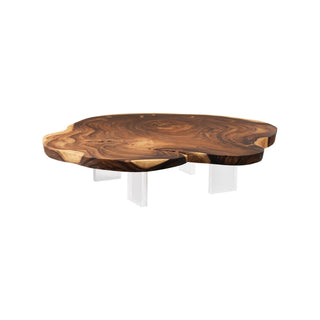 Phillips CollectionFloating Coffee Table with Acrylic Legs, Natural, Size VariesTH69602Aloha Habitat