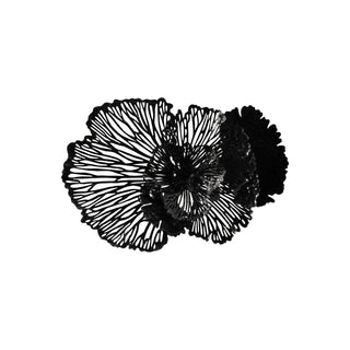 Phillips CollectionFlower Wall Art, Medium, Black, MetalTH108319Aloha Habitat