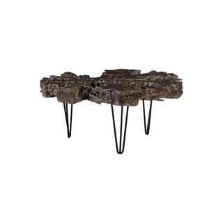 Phillips CollectionFlux Coffee Table, Black Wash FinishID85099Aloha Habitat