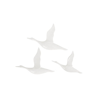 Phillips CollectionFlying Ducks, Gel Coat White, Set of 3PH76063Aloha Habitat