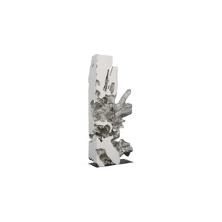 Phillips CollectionFreeform Sculpture, White, Silver LeafPH63351Aloha Habitat