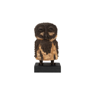 Phillips CollectionGirl Owl, Carved AnimalTH72070Aloha Habitat