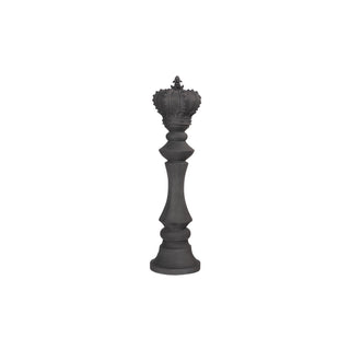 Phillips CollectionKing Chess Sculpture, Cast Stone BlackPH115682Aloha Habitat