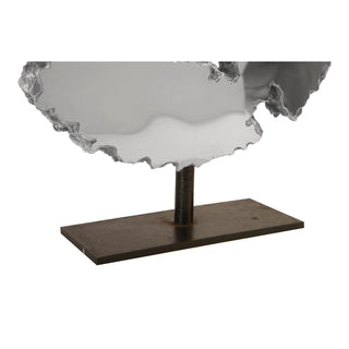 Phillips CollectionLava Slice Sculpture on Stand, Resin, Stainless SteelPH97069Aloha Habitat