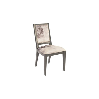 Phillips CollectionMesmerize Dining Chair, Mist Gray, Gray Wooden LegsPH81457Aloha Habitat