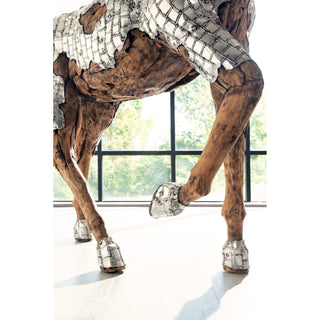 Phillips CollectionMustang Horse Armored Sculpture, GallopingID113410Aloha Habitat