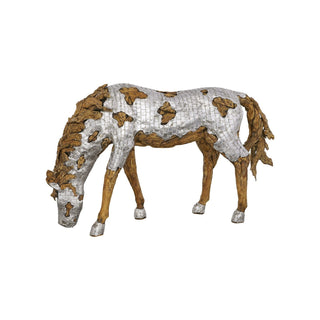 Phillips CollectionMustang Horse Armored Sculpture, GrazingID113409Aloha Habitat