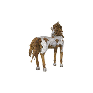 Phillips CollectionMustang Horse Armored Sculpture, StandingID113408Aloha Habitat