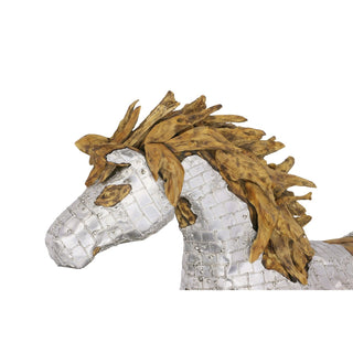 Phillips CollectionMustang Horse Armored Sculpture, WalkingID113407Aloha Habitat