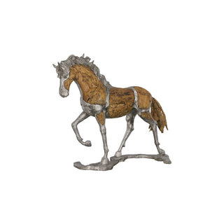 Phillips CollectionMustang Horse Woodland Sculpture On Base, WalkingID113405Aloha Habitat