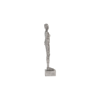 Phillips CollectionPuzzle Woman Sculpture, Black/Silver, AluminumID96055Aloha Habitat