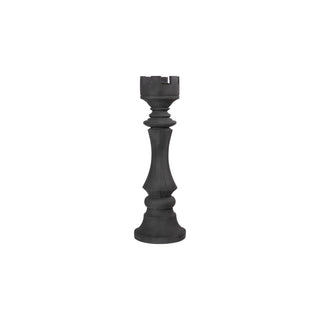 Phillips CollectionRook Chess Sculpture, Cast Stone BlackPH115698Aloha Habitat