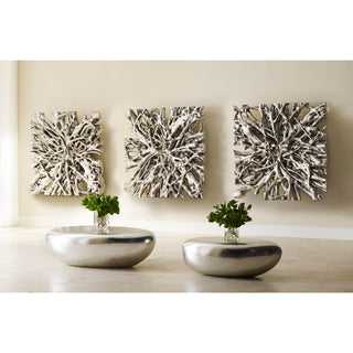 Phillips CollectionSquare Root Wall Art, Silver Leaf, LGPH65348Aloha Habitat