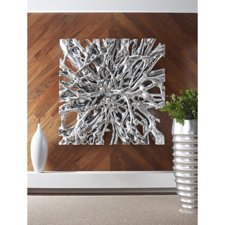 Phillips CollectionSquare Root Wall Art, Silver Leaf, LGPH65348Aloha Habitat