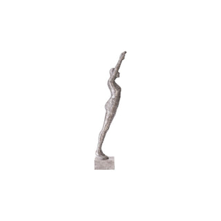 Phillips CollectionStanding Diving Sculpture, Black/Silver, AluminumID103309Aloha Habitat