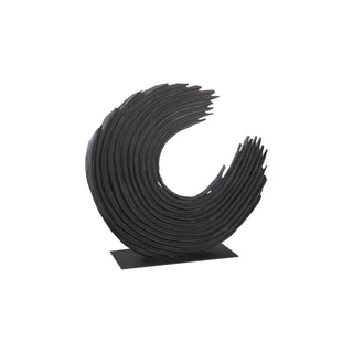 Phillips CollectionSwoop Tabletop Sculpture, Black Wood, LargeTH103476Aloha Habitat