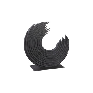 Phillips CollectionSwoop Tabletop Sculpture, Black Wood, SmallTH103477Aloha Habitat