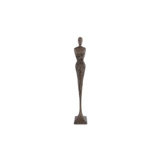 Phillips CollectionTall Chiseled Female Sculpture, Resin, Bronze FinishPH67650Aloha Habitat