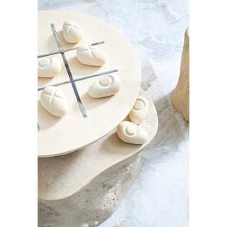 Phillips CollectionTic - Tac - Toe Stone, Large, Off - WhitePH54727Aloha Habitat