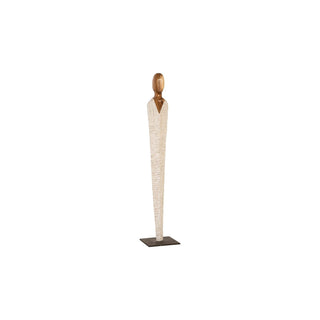 Phillips CollectionVested Female Sculpture, Medium, Chamcha, Natural, White, GoldTH80094Aloha Habitat