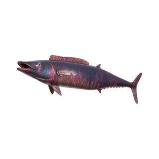Phillips CollectionWahoo Fish Wall Sculpture, Resin, Copper Patina FinishPH100655Aloha Habitat
