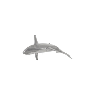 Phillips CollectionWhaler Shark Fish Wall Sculpture, Resin, Polished Aluminum FinishPH64546Aloha Habitat