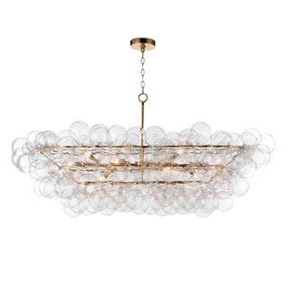 Regina AndrewBubbles Chandelier Linear (Clear) Natural Brass16 - 1381NBOrigins of Home