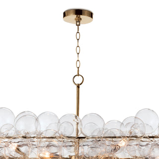 Regina AndrewBubbles Chandelier Linear (Clear) Natural Brass16 - 1381NBOrigins of Home