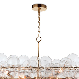 Regina AndrewBubbles Chandelier Linear (Clear) Natural Brass16 - 1381NBOrigins of Home