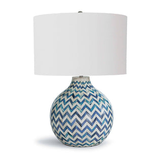 Regina AndrewChevron Bone Table Lamp (Indigo)13 - 1200Origins of Home