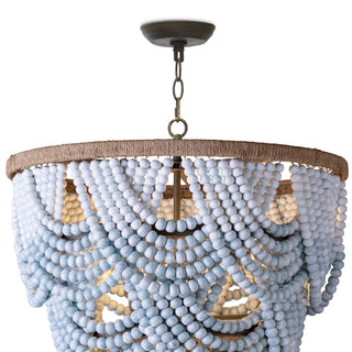 Regina AndrewCoastal Living Ombre Wood Bead Chandelier16 - 1179Origins of Home