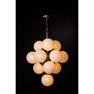 Regina AndrewLa Dame Chandelier (Swirl Glass Natural Brass)16 - 1278SRLNBOrigins of Home