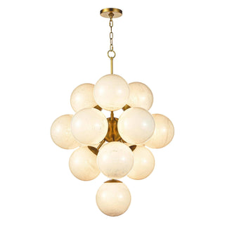 Regina AndrewLa Dame Chandelier (Swirl Glass Natural Brass)16 - 1278SRLNBOrigins of Home