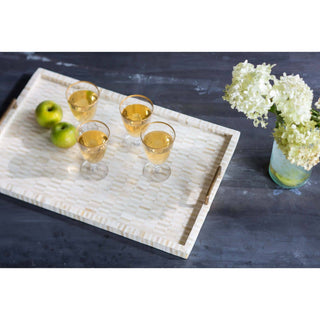 Regina AndrewMulti - Tone Bone and Brass Tray20 - 1039Origins of Home