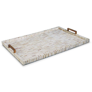 Regina AndrewMulti - Tone Bone and Brass Tray20 - 1039Origins of Home