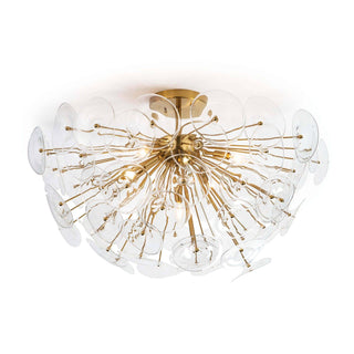 Regina AndrewPoppy Glass Semi Flush Mount (Clear)16 - 1232CLROrigins of Home