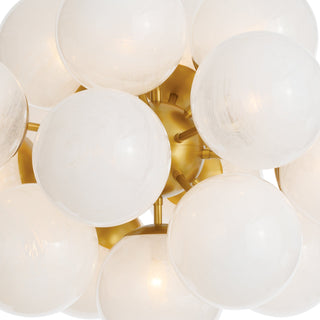 Regina AndrewShine Chandelier (Natural Brass with Swirl Glass)16 - 1474NB - SRLOrigins of Home