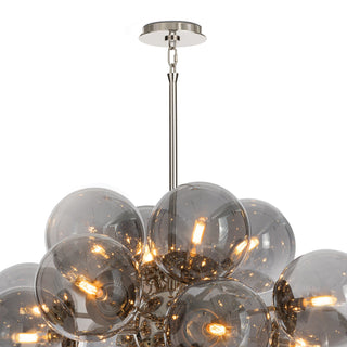 Regina AndrewShine Chandelier (Polished Nickel with Smoke Glass)16 - 1474PN - SMKOrigins of Home