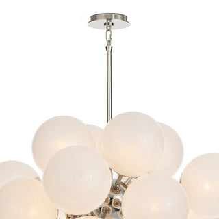 Regina AndrewShine Chandelier (Polished Nickel with Swirl Glass)16 - 1474PN - SRLOrigins of Home