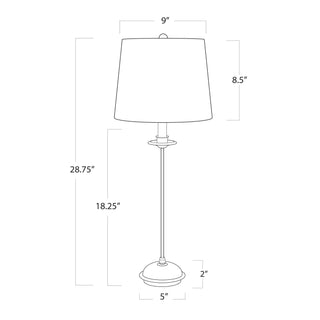 Regina AndrewSouthern Living Fisher Stem Buffet Lamp13 - 1538Origins of Home