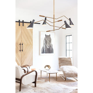 Regina AndrewSpyder Chandelier (Blackened Brass and Natural Brass)16 - 1343BBNBOrigins of Home