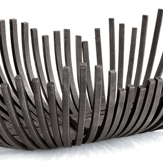 Regina AndrewWebbed Bowl Oblong (Blackened Iron)20 - 1206Origins of Home