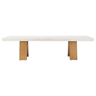 Seasonal LivingClip Teak and Concrete Dining Table - 118"501FT187P2W-118Aloha Habitat