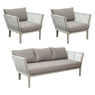 Seasonal LivingSaint Helena 3 Piece Lounge Set620FT014P2LGDGAloha Habitat