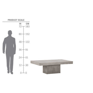 Seasonal LivingTerrace Concrete Coffee TableP501992011Aloha Habitat