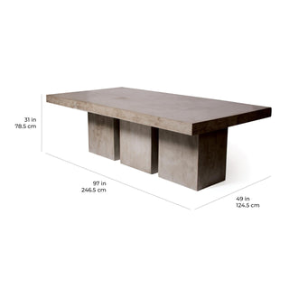 Seasonal LivingTuscan Dining Table501FT015P2GAloha Habitat